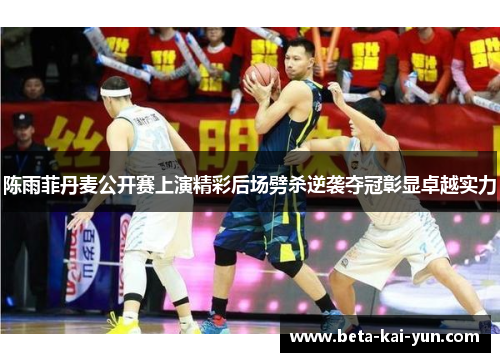 陈雨菲丹麦公开赛上演精彩后场劈杀逆袭夺冠彰显卓越实力 陈雨菲丹麦公开赛上演精彩后场劈杀逆袭夺冠彰显卓越实力